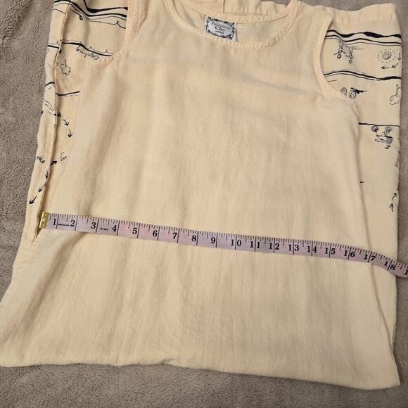 Dressing Clio Petites Women's 1990's Vintage Yellow Print Maxi Dress Size M Slit - Picture 8 of 11